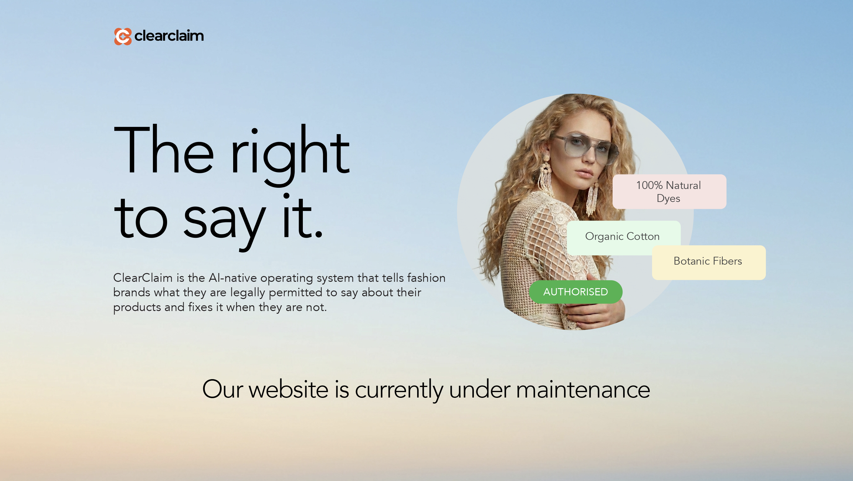 ClearClaim – Under Maintenance
